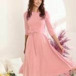 3/4 sleeve special occasion dresses