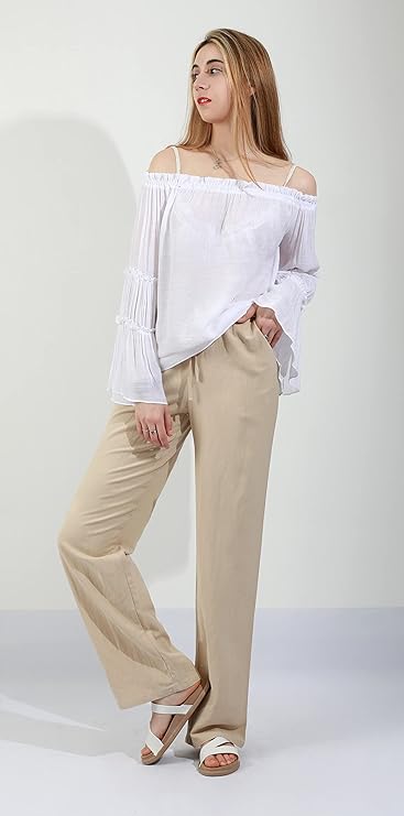 linen pants women