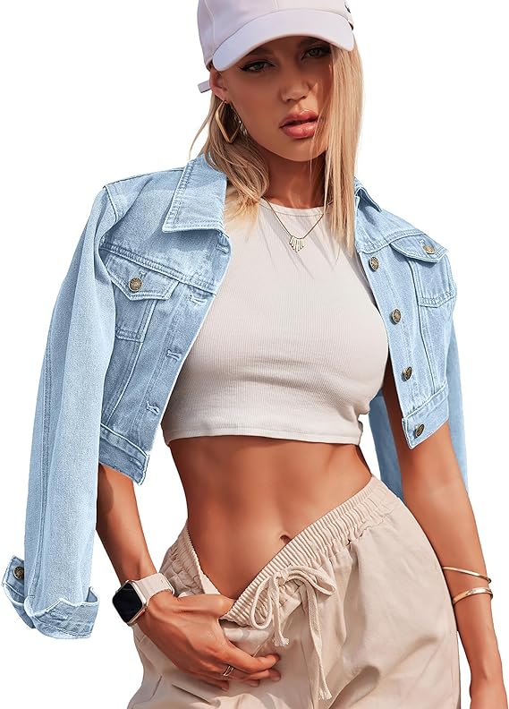 Denim Jackets for Women: Style and Confidence缩略图