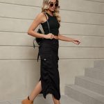 cargo skirt outfit