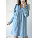 women's denim dress